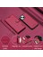 IPhone 14 Için Flip Case Artı Bölünmüş Deri Cüzdan Telefon Kapak Pu Deri 2 (Yurt Dışından) 2