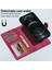 IPhone 14 Için Flip Case Cüzdan Kılıf Kickstand Pu Deri Bölünmüş Deri 2 1 (Yurt Dışından) 3