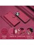 IPhone 14 Için Flip Case Cüzdan Kılıf Kickstand Pu Deri Bölünmüş Deri 2 1 (Yurt Dışından) 5