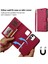 IPhone 12 Için Flip Case Pu Deri Bölünmüş Deri Cüzdan Telefon Kapak Cüzdan (Yurt Dışından) 5