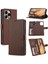 IPhone 14 Için Flip Case Pro Max Pu Deri Kickstand Cüzdan Kılıf 2 In 1 (Yurt Dışından) 5