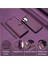 IPhone 12 Için Flip Case Pu Deri Bölünmüş Deri Cüzdan Telefon Kapak Cüzdan (Yurt Dışından) 5