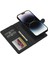 IPhone 15 Için Flip Case Pro Ayrılabilir 2 1 Cüzdan Kılıf Pu Deri Bölünmüş (Yurt Dışından) 2