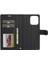 IPhone 15 Için Flip Case Pro Ayrılabilir 2 1 Cüzdan Kılıf Pu Deri Bölünmüş (Yurt Dışından) 3