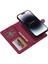 IPhone 15 Için Flip Case Pro Max Bölünmüş Deri Cüzdan Telefon Kapak Pu Cüzdan (Yurt Dışından) 4