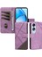 Elmas Dikiş ve Kart Yuvası Deri ile Oppo A60 4g Için Flip Case (Yurt Dışından) 1