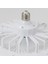 42 Watt 3 Farklı Renk Modlu Dimlenebilir Cata Poyraz Kumandalı Fan LED Ampul 5