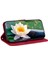 Oppo A60 4g Kickstand Kickstand Cüzdan Kabartma Lotus Için Flip Case (Yurt Dışından) 5