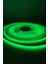 12 Volt 3mm 400 Ledli Ince Esnek Cob Şerit LED Yeşil IP20 5 Metre 4