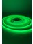 12 Volt 3mm 400 Ledli Ince Esnek Cob Şerit LED Yeşil IP20 5 Metre 5