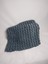 Unisex Gri Puffy El Örgü Yumuşacık Kışlık Sepet Model Çok Amaçlı Bebek Battaniyesi 100 x 100 2
