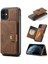 IPhone 11 Için Kılıf Pro Ayrılabilir Manyetik Tasarım Cardholder Magsafe Standı (Yurt Dışından) 1