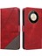 Elmas Dikiş Deri Telefon Koruması ile Onur X50 Için Flip Case (Yurt Dışından) 1
