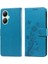 Vıvo Y27 4g Flip Deri Kart Yuvaları Çiçek Için Flip Case (Yurt Dışından) 1