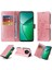 Realme 12 Artı Kart Yuvaları Deri Çiçek Flip Için Flip Case (Yurt Dışından) 5