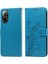 Realme C67 4g Çiçek Çevirme Deri Kart Yuvaları Için Flip Case (Yurt Dışından) 1