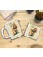 Burçlar/akrep Burcu Set 8 - Standart Kupa-Taş Bardak Altlığı 1 2
