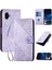 Samsung Galaxy x Kapak 6 Pro Için Flip Case ve Kredi Kartı Yuvası Kabartmalı (Yurt Dışından) 1