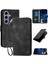 Samsung Galaxy S24 Yüksek Kaliteli Deri Telefon Kılıfı ve Kart Için Flip Case (Yurt Dışından) 1