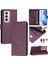 Oppo Case 12 5g Flıp Kapak Için Kılıf Rfıd Engelleme Kart Tutucu Cüzdan Pu (Yurt Dışından) 1
