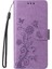 Oppo Oppo 12 Pro 5g Çiçek Flip Deri Kart Yuvaları Için Flip Case (Yurt Dışından) 2