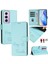 Oppo Case Için 12 Pro 5g Flıp Kapak Pu Deri Kart Tutucu Cüzdan Rfıd (Yurt Dışından) 5