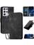 Samsung Galaxy S21 Ultra ve Kredi Kartı Yuvası Kabartmalı Yüksek Flip Case (Yurt Dışından) 1