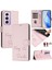 Oppo Case Için 12 Pro 5g Flıp Kapak Pu Deri Kart Tutucu Cüzdan Rfıd (Yurt Dışından) 5