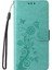 Oppo Oppo 12 5g Çiçek Kart Yuvaları Flip Deri Için Flip Case (Yurt Dışından) 2