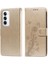 Oppo Oppo 12 5g Çiçek Kart Yuvaları Flip Deri Için Flip Case (Yurt Dışından) 1