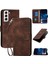 Samsung Galaxy S21 Artı Yüksek Kaliteli Deri Telefon Kılıfı Için Flip Case ile (Yurt Dışından) 1