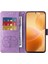 Xiaomi Poco X6 Pro Flip Çiçek Cardyuvaları Deri Için Flip Case (Yurt Dışından) 5