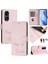 Oppo Için Kılıf Oppo 8t 5g Rfıd Engelleme Kart Tutucu Cüzdan Pu Deri Flıp (Yurt Dışından) 1