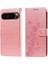 Google Piksel 9 Pro Xl Cardyuvaları Flip Çiçek Deri Için Flip Case (Yurt Dışından) 1