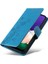 Samsung Galaxy A22 5g Için Flip CASE/A22S 5g Deri Flip Kart Yuvaları Çiçek (Yurt Dışından) 3