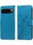 Google Piksel 9 Pro Xl Cardyuvaları Flip Çiçek Deri Için Flip Case (Yurt Dışından) 3