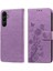 Samsung Galaxy A24 4g Cardyuvaları Çiçek Deri Flip Case (Yurt Dışından) 3