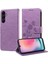 Samsung Galaxy A24 4g Cardyuvaları Çiçek Deri Flip Case (Yurt Dışından) 4