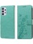 Samsung Galaxy A32 5g Deri Flip Kart Yuvaları Çiçek Için Flip Case (Yurt Dışından) 3