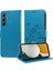 Samsung Galaxy A34 5g Flip Deri Çiçek Kart Yuvaları Için Flip Case (Yurt Dışından) 4