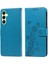 Samsung Galaxy A25 Için Flip Case 5g Cardyuvaları Flip Çiçek Deri (Yurt Dışından) 1