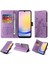 Samsung Galaxy A25 Için Flip Case 5g Cardyuvaları Flip Çiçek Deri (Yurt Dışından) 1