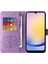 Samsung Galaxy A25 Için Flip Case 5g Cardyuvaları Flip Çiçek Deri (Yurt Dışından) 5