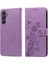 Samsung Galaxy A54 5g Deri Kart Yuvaları Için Flip Case Çiçek Flip (Yurt Dışından) 1