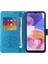 Samsung Galaxy A52S Çiçek Deri Kart Yuvaları Flip Case (Yurt Dışından) 3