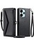 Cüzdan Crossbody Durumda Xiaomi Redmi Için 13 4g Rfıd Engelleme Fermuar Faturaları (Yurt Dışından) 1