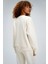 Kadın Timeless Oversize Krem Sweatshirt 5