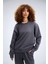 Kadın Timeless Oversize Antrasit Sweatshirt 2