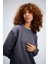 Kadın Timeless Oversize Antrasit Sweatshirt 3