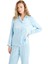 Kadın Pijama Takımı 60484 - Mavi 3